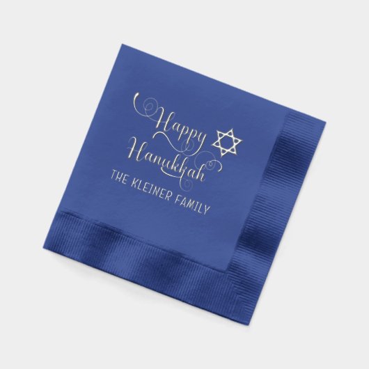 Joyeuse typographie de Hanukkah #10 Nom de famille (Gauche)
