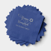 Joyeuse typographie de Hanukkah #10 Nom de famille (Insitu (empilé))