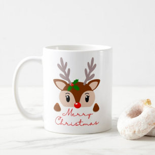 Joyeuse typographie de Noël tasse de café