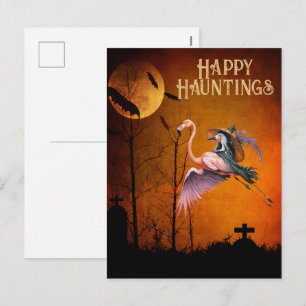 Joyeuses apparitions drôle carte de vœux Halloween