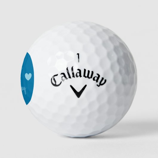 Joyeuses balles de golf à 40e anniversaire (Logo)