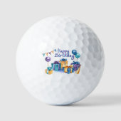Joyeuses balles de golf d'anniversaire (Recto)