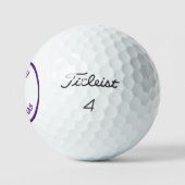 Joyeuses balles de golf de Noël par dalDesignNZ (Logo)