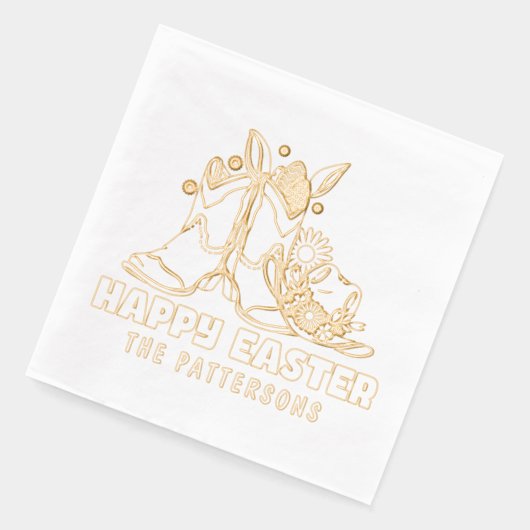 Joyeuses Bottes de Cowboy de Pâques Occidental Per (Gauche)