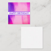 Joyeuses cartes d'anniversaire, mignonette, stock (Devant / Derrière)