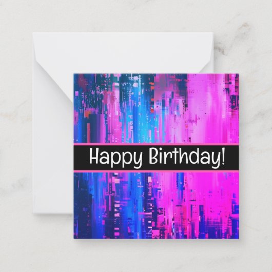 Joyeuses cartes d'anniversaire, mignonette, stock (Devant)