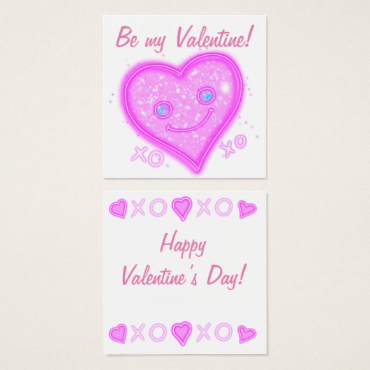 Joyeuses cartes de la Saint-Valentin (Devant & derrière)