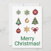 Joyeuses cartes de Noël (Devant)