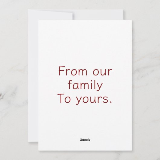 Joyeuses cartes de Noël (Dos)