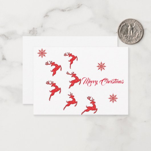 Joyeuses cartes de Noël 2023 (Devant/Arrière en situation)