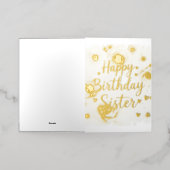 Joyeuses cartes de soeur d'anniversaire (Mise à l'extérieur)