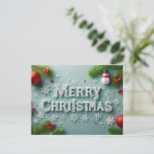 Joyeuses Cartes de voeux de Noël (Debout devant)