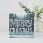 Joyeuses Cartes de voeux de Noël (Debout devant)