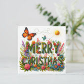 Joyeuses Cartes de voeux de Noël (Debout devant)