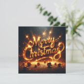 Joyeuses Cartes de voeux de Noël (Debout devant)