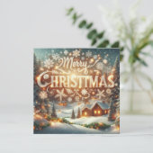 Joyeuses Cartes de voeux de Noël (Debout devant)