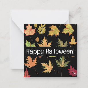 Joyeuses cartes d'halloween, mignonette, stock en