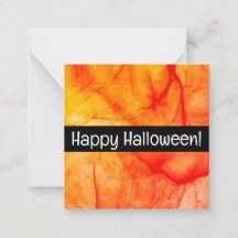 Joyeuses cartes d'halloween, mignonette, stock en 