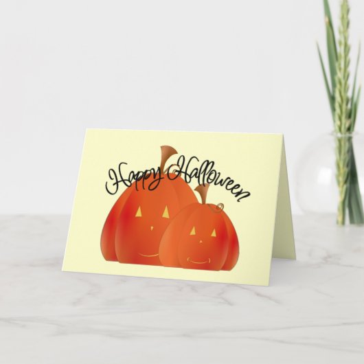 Joyeuses cartes Halloween (Devant)