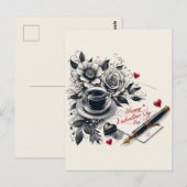 Joyeuses cartes postales de la Saint-Valentin (Devant / Derrière)