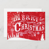 Joyeuses cartes postales de Noël (Devant / Derrière)