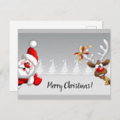 Joyeuses cartes postales de Noël (Devant / Derrière)