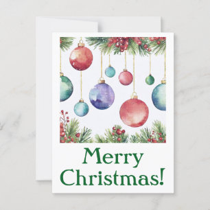 Joyeuses cartes postales de Noël