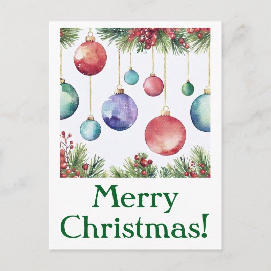 Joyeuses cartes postales de Noël (Devant)