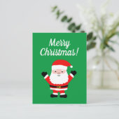 Joyeuses cartes postales de Noël avec mignon dessi (Debout devant)