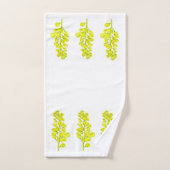 "Joyeuses cartes" sur un ensemble de serviettes de (Serviette à main)