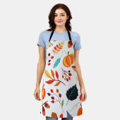 Joyeuses couleurs tout-en impression tablier (Porté)