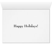 Joyeuses fêtes ! (Intérieur Horizontal (Bas))