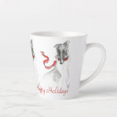 Joyeuses fêtes Borzoi Mug (Droite)