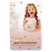 Joyeuses fêtes. Cadeau de Noël Magnets (Vertical)