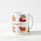 Joyeuses fêtes ! ! ! Café Mug (Devant droit)