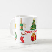 Joyeuses fêtes ! ! ! Café Mug (Devant gauche)