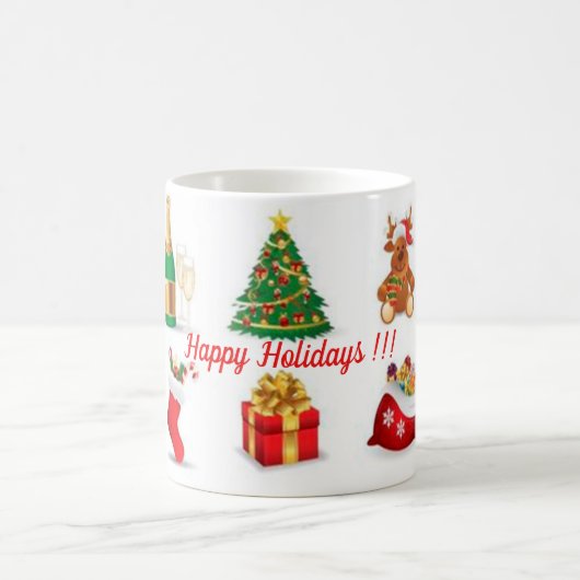 Joyeuses fêtes ! ! ! Café Mug (Centre)