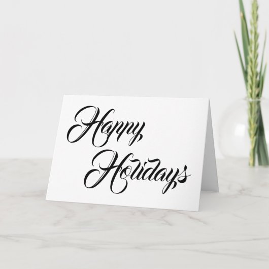 Joyeuses fêtes, carte (Devant)