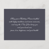 Joyeuses fêtes. Carte de Noël Fine Art (Dos)