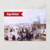 Joyeuses fêtes. Carte de Noël Fine Art (Devant)