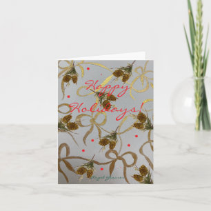 Joyeuses Fêtes ! carte de vacances