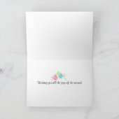 Joyeuses Fêtes ! - Carte ornements (Intérieur)