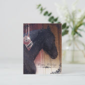 Joyeuses fêtes - Carte postale (Debout devant)