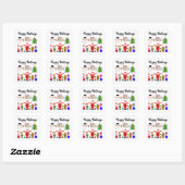 Joyeuses fêtes Collecte de Noël #1-2 Stickers (Feuille)