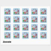 Joyeuses fêtes Collecte de Noël #2 Stickers (Feuille)