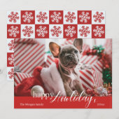 Joyeuses Fêtes de Howloween ⎢ Carte de vacances ph (Devant / Derrière)