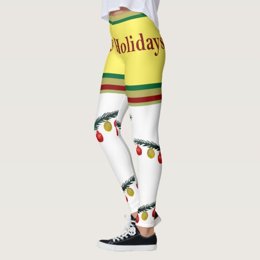 Joyeuses fêtes de Noël Legging (Gauche)