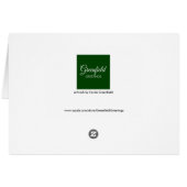 Joyeuses Fêtes de notre nouvelle voie d'hiver (Dos Horizontal)