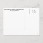 Joyeuses fêtes des colonies d'Amana Cartes postale (Dos)