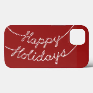 Joyeuses fêtes en coque iphone String Lights